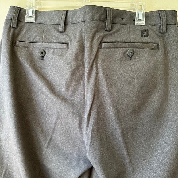 FootJoy Men's Performance Golf Pants Trousers Resort Stretch Gray Size 34x30 - Picture 4 of 11